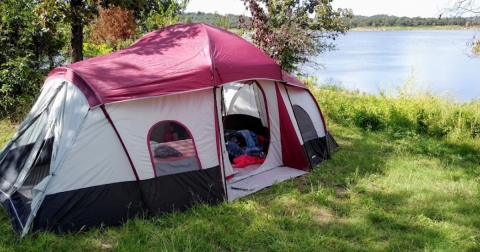 You’ll Never Forget Your Stay At Keystone State Park, A Waterfront Campground In Oklahoma